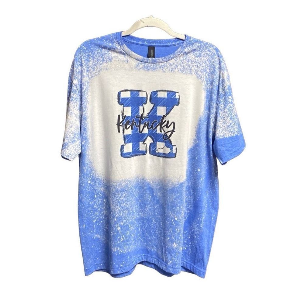 Kentucky Tye Dye Short Sleeve Gildan Tshirt Size XL NEW